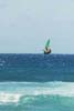 'Flash' flies away. The first kitesurfer to jump really high